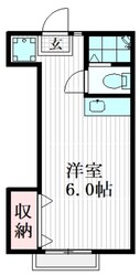 カーサフェリオの物件間取画像